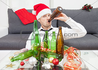 Drinking too much during Christmas time 