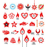 biggest collection of vector logos fire and flames 