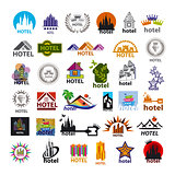 biggest collection of vector logos hotels for leisure tourism