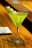 Green Melon Martini Cocktail