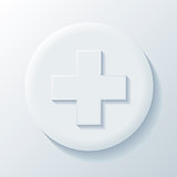 Medicine 3D Paper Icon