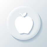 Apple 3D Paper Icon