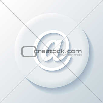 Email 3D Paper Icon