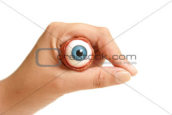 Holding an Eyeball