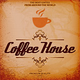 background with texture for coffee house
