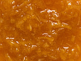orange marmalade jam food background
