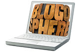 blogosphere word abstract