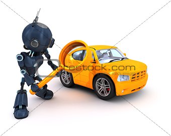 Android searching for a car