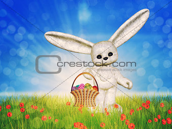 Easter toon bunny