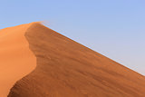 Sossusvlei sand dunes landscape in the Nanib desert near Sesriem