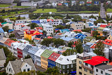 Reykjavik rooftops