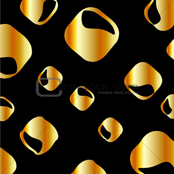Golden circle background