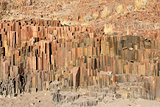 "The Organ Pipes", a geological formation of volcanic rocks