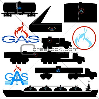 Transportation and storage of natural gas