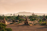 Ancient temples Bagan, Burma, Asia.