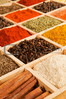 Spices variation.