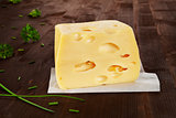 Big cheese. Emmentaler.