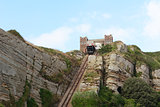 East Hill Cliff funicular railway in Hastings, England