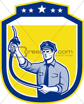 Gas Jockey Gasoline Attendant Shield