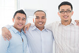 Southeast Asian business team