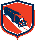 Container Truck and Trailer Shield Retro