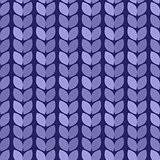 Vector. Seamless background. Knitted blue surface