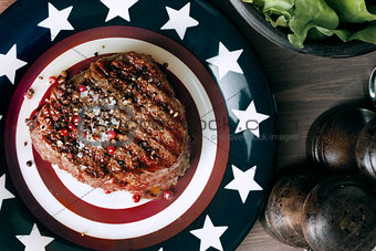 American steak