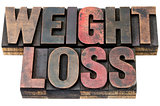weight loss in wood type