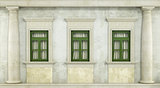 Detail of classc facade