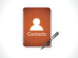 abstract contacts icon