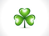 abstract st patrick clover 