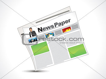abstract news icon