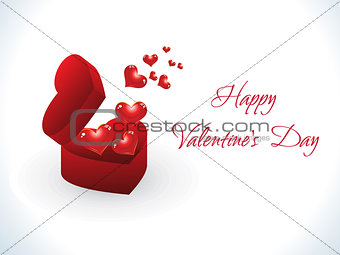 abstract happy valentine day background