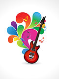 abstract colorful music background