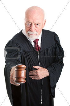 Serious Judge - Gavel
