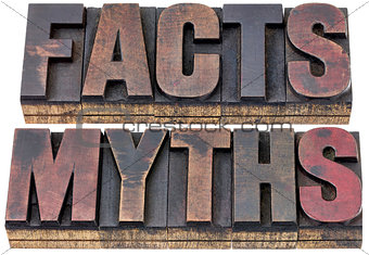 facts and myths in wood type