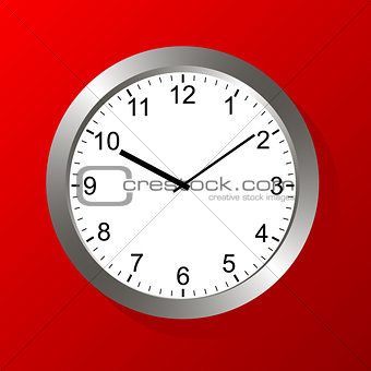 Clock vector logo