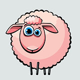Cartoon sheep.