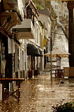 Rainy Wet Street