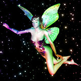 Fairy in stars