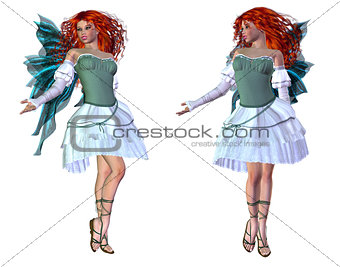 Red haired fairy
