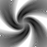 Design uncolored trellis spiral background