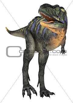 Scared Dinosaur Aucasaurus