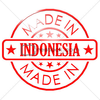Made in Indonesia red seal