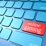 Online gaming keyboard