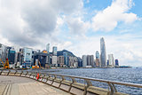 Modern Buildings in Hong Kong finance district