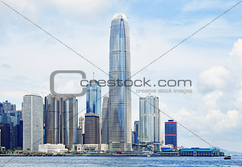 Modern Buildings in Hong Kong