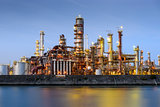 Refineries on a River