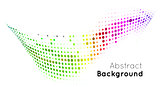 Abstract color vector background