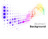 Abstract color vector background